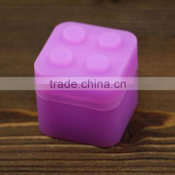 Non-stick Custom Silicone Bho Container Lego Slick Butane Hash Silicone Container Silicone Wax Jar 9ml photo-4