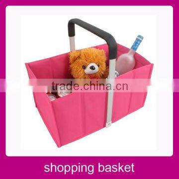 Portable high-quality supply folding basket