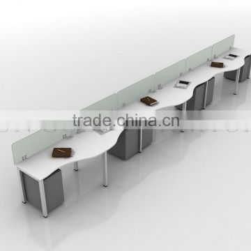 New Disign High Quality and Ergonomic Workstation Desk Modern Wholesale Office Furniture (SZ-WS130)