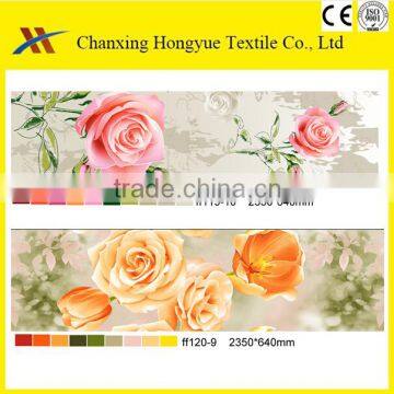 Twill 3D disperse 100 Polyester woven printed brushed fabric from changxing manufacturers