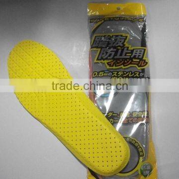 Anti-puncture Insoles With Steel Board photo-3