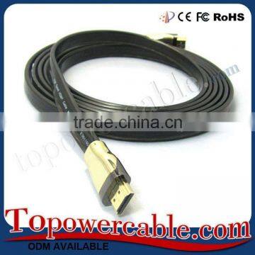 Commercial Flat High-Speed Supports 3D And Audio Return 1M Hdmi Cable photo-3