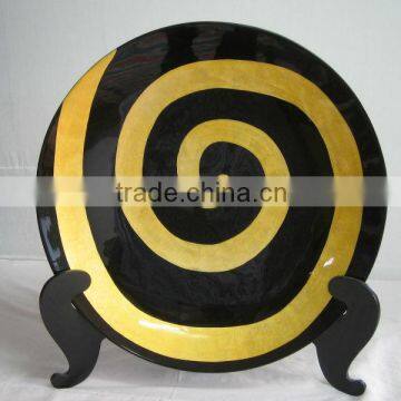 TK Vietnam new creative round lacquer plate