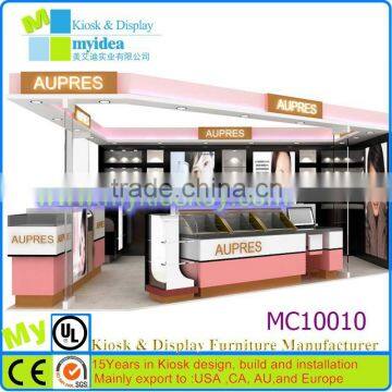 OEM modern cosmetic pdq display,perfume counter top display