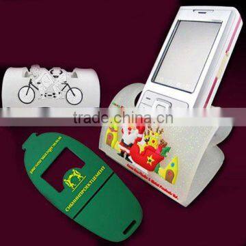 pvc mobile phone holder