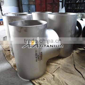 Gr1 Titanium Pipe Fitting Titanium Tee