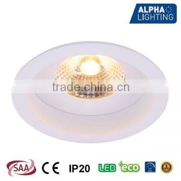 10W 2015 new design anti-glare deep fixed downlight led