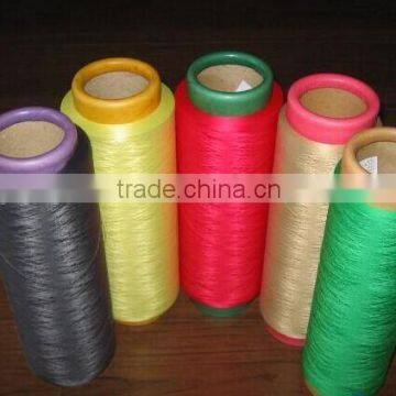 Nylon 6 FDY Dope Dyed Yarn 40D/12F For Rope Material