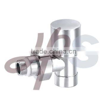 chromed plated angle typle brass heating valve