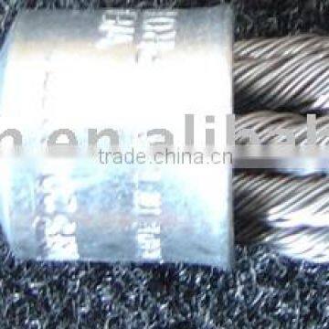 Twisted wire end brush with shank