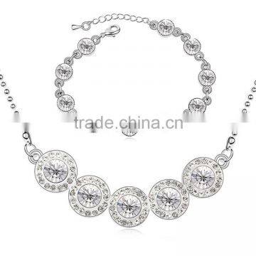 China Wholesale,Stainless Steel Jewelry,cheap Fake Pearl Necklace Set photo-2
