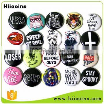 Cheap Price Custom Made Metal Blank Button Badges                        
                                                Quality Choice