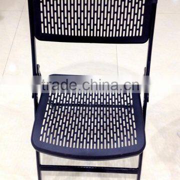 Black Folding Metal Frame Chair,Saving Space Furniture,HYH-9020