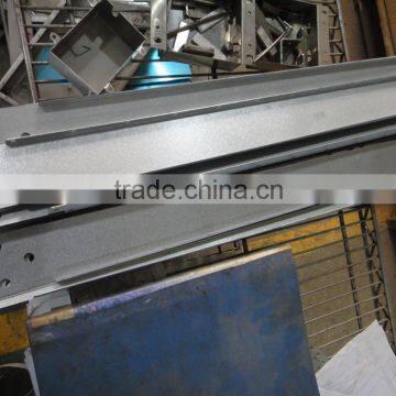 40" sheet metal cable channels