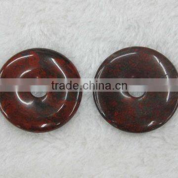 Wholesale China Poppy Jasper donut gemstone