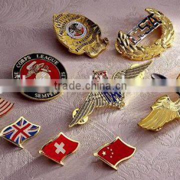 Custom logo badge class shaped medal badge Alice