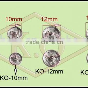 Supply KO Snap Fastener (7MM).KO-snap fasteners.