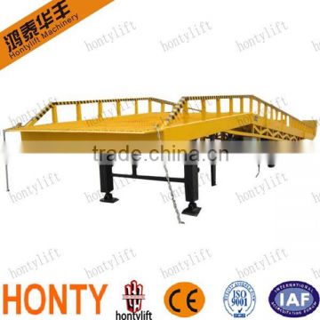 China factory sales 10 Ton Loading Capacity loading dock ramp for Forklift