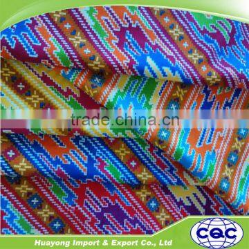 wholesale woven word print rayon fabric for lady dress