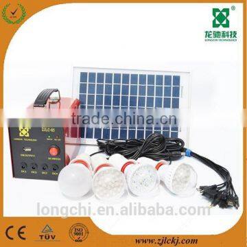 5w small solar system with voltage meter display