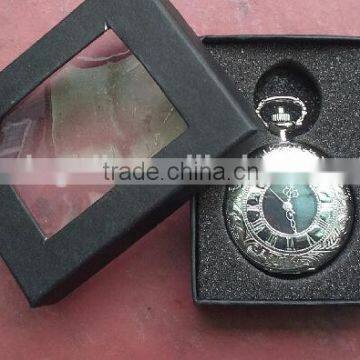 2016 Classic Vintage Bronze Quartz Pocket Watch In Bulk Hollow Watch Mens Pendent Necklace For Gift Box Quality Choice photo-4