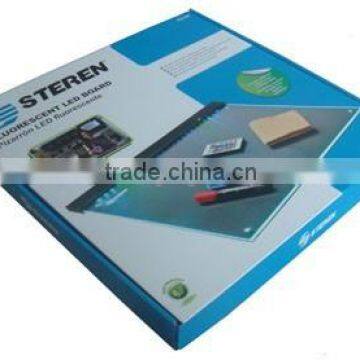 Electronics packaging corrugated foldable / folding box