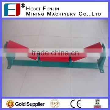 Belt Conveyor Steel Pipe Heavy Duty Gravity Idler With Electrostatic Spraying