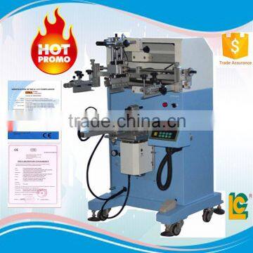 High quailty carousel screen printer glass spray bottles silk screen printing machine for LC-PA-400E