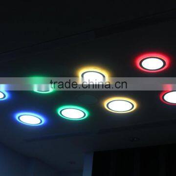 Wholesale 3 Years Tow Color Surface Panel Light 3w 6w 12w 18w photo-3