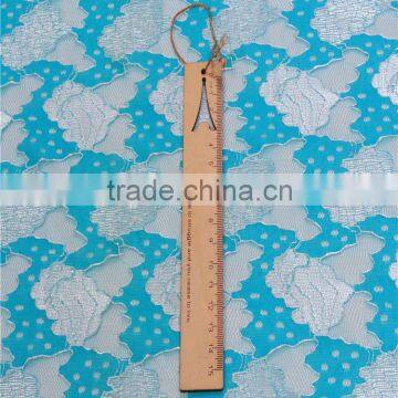 African Shiny Geometry Luxury Lace Fabric photo-4