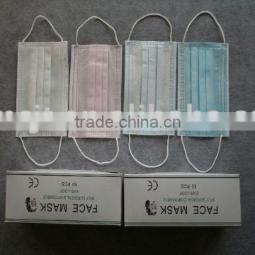 Sanitary nonwoven mask,medical mask,pp spunbond nonwoven fabric,