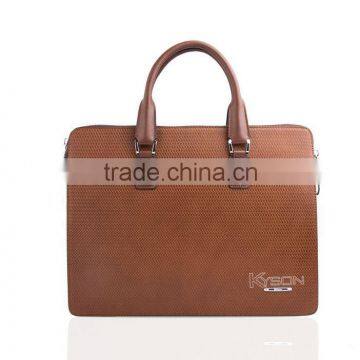 Bright skin full grain leather fashionable China handbag