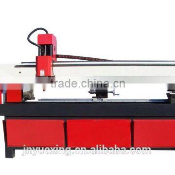 rotary cnc router engraving machine on cylinder