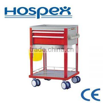 HH105 Medical emergency trolley with drawers