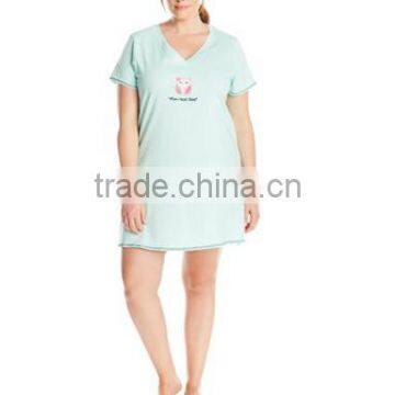 women lucky bamboo plus size nightgowns