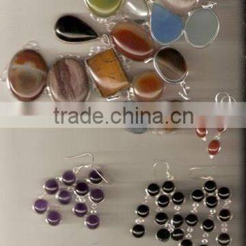 Silver Bezel Setting Jewelry