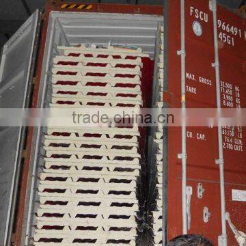 Roof Sandwich Panel With Trapezoidal Profile