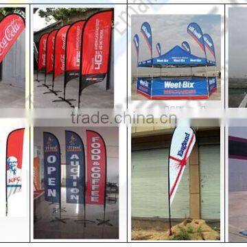 custom print teardrop flag banner