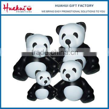 Promotional Custom Logo Printed PU Panda Toys Anti Stress Ball