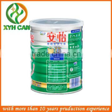 Coarse grains powder metal tin can packaging