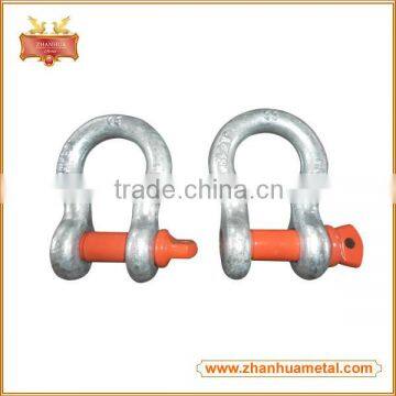 Carbon Steel Drop Forged Screw Pin Bow Shackle