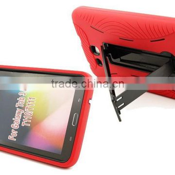 Heavy duty shockproof ruuged case for Samsung Galaxy Tab 3 Lite T110