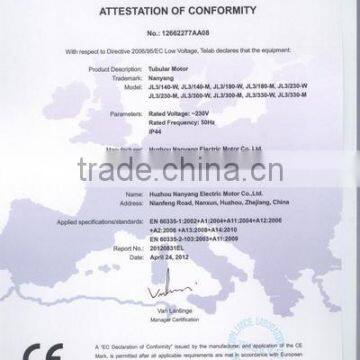 ATTESTATION OF CONFORMITY