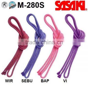 Rhythmic Gymnastics SASAKI SOFT NYLON Rope M-280S-WIR Wine Red photo-2