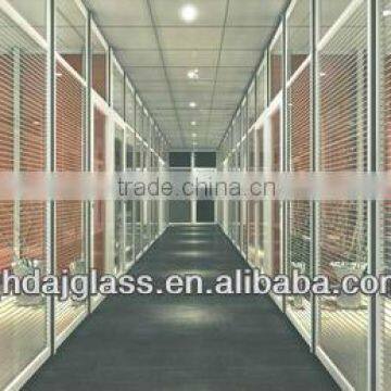 interior decoration glass clear wall glass