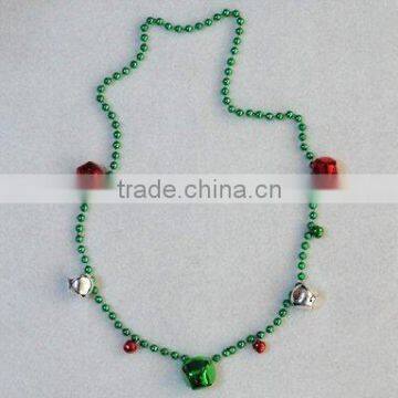 82cm green necklace with bell / fashion necklace