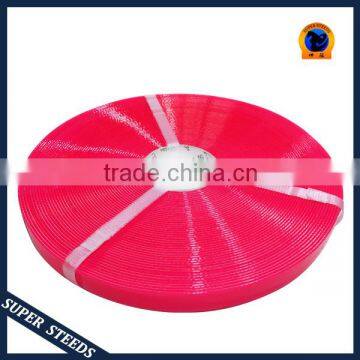 1 Inch Fluo Yellow ROHS Waterproof Plastic Coated Nylon Webbing photo-4