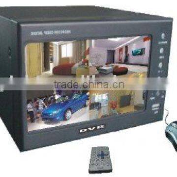 LCD DVRs, LCD Standalone DVR with 7Inch TFT color screen, YS-8004 DVR