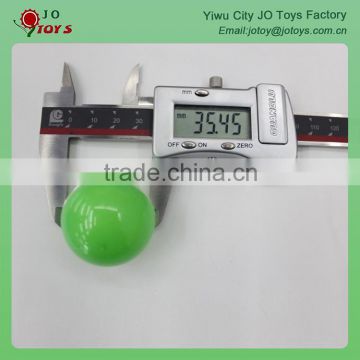 Plastic material 38mm green toys for vending capsules