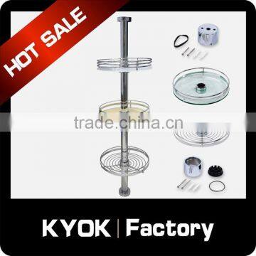 KYOK pole system Bar System series ,stainless steel pole system,2015 new design kitchen vegetable storage rack